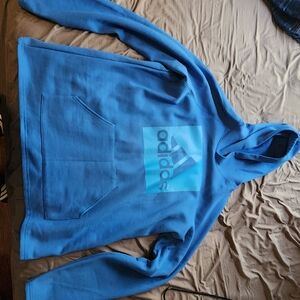 Blue XL adidas hoodie